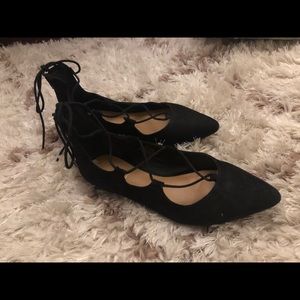 Lace Up Flats